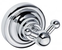 Bemeta RETRO chrom věšáček 65x65x65 mm, dvojitý   144306032